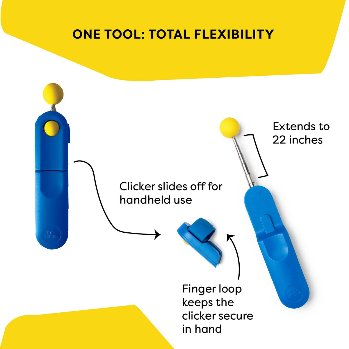 Cat School's Cat Clicker Training Tools