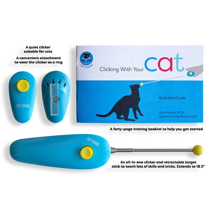 clicker training tools for cats